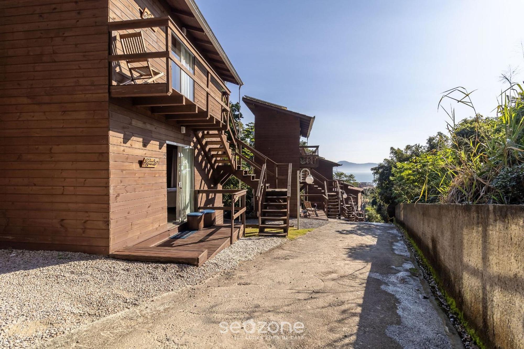 Chale Rustico Perto Da Praia Em Jurere Mav005 Villa Florianópolis Exterior foto